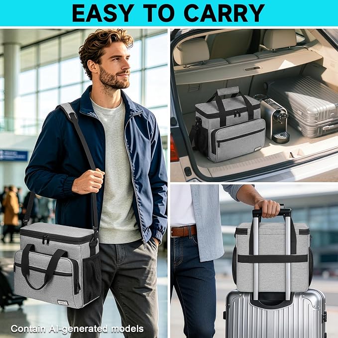 LEFOR·Z Coffee Maker Travel Bag Compatible - Image 7