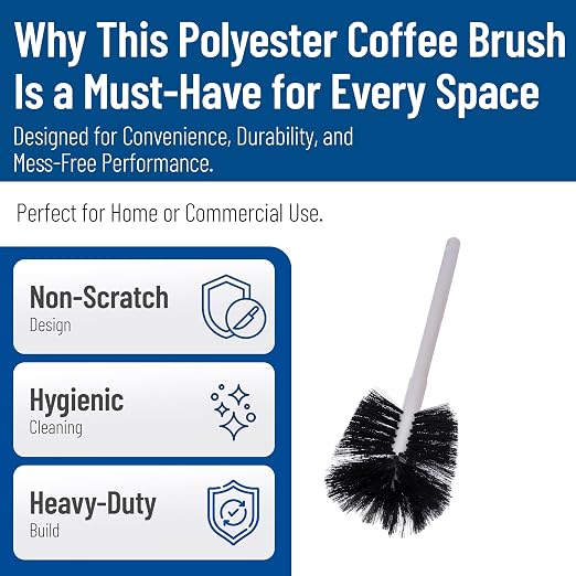 SPARTA Decanter Brush – SKU 4002500 Coffee Pot Brush, Long Reach Design - Image 3