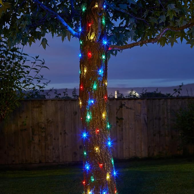Joomer Fairy String Lights 33FT 100 LEDs Plug in Fairy Lights Indoor Copper - Image 5