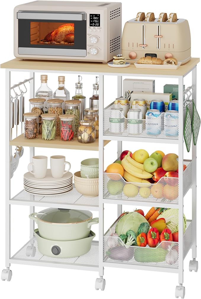 HapiRm Rolling Kitchen Carts - Image 2