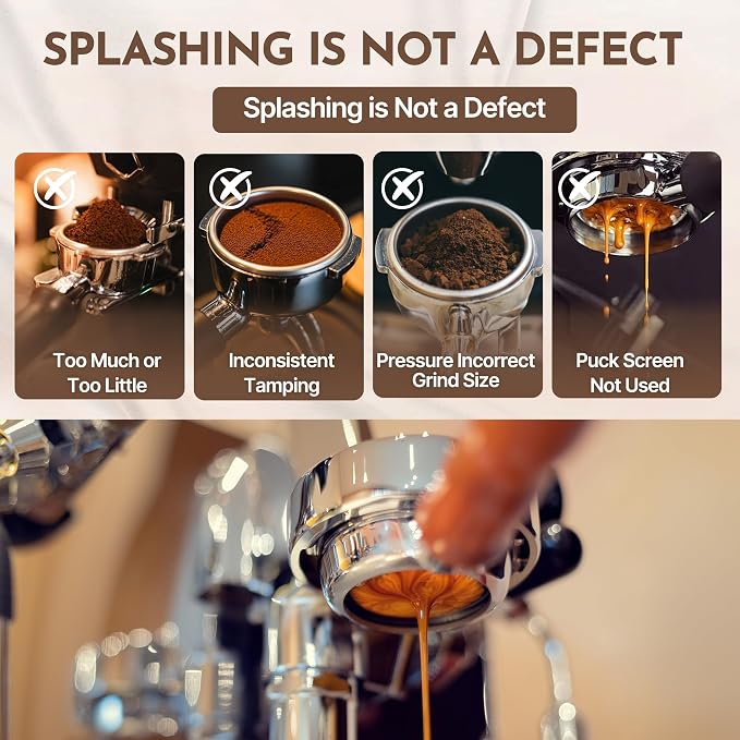 54mm Bottomless Portafilter for Breville Sage Barista Express Pro, Naked - Image 3