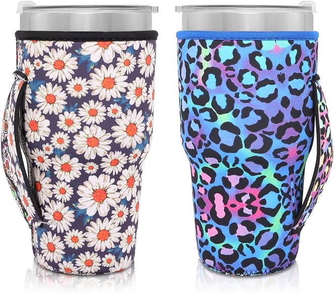 Neoprene Insulated Sleeves Cup Holder - 32oz Tumbler Cups by AJLTPA
