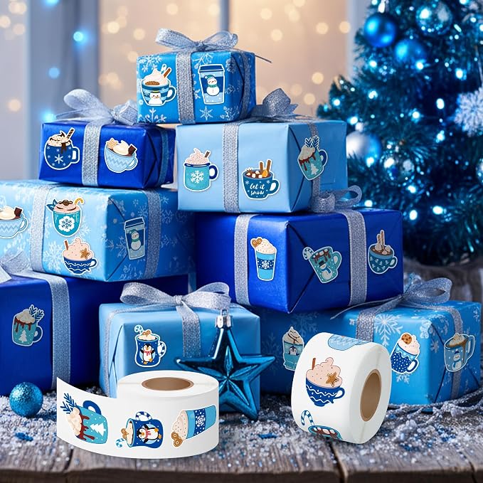 Haooryx Winter Latte Sticker Rolls - Image 4