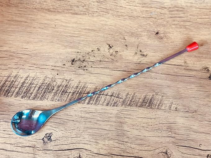 Rattleware 11" Twist Bar Spoon – Stainless Steel Long Handle Cocktail Mixing - Image 5