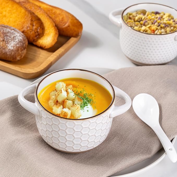 GBhome 22 Ounces Soup Bowls - Image 4