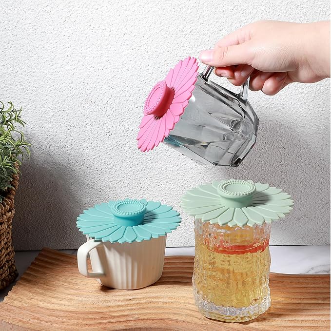 3 PCS Silicone Cup Covers, Mug Cover - Image 4
