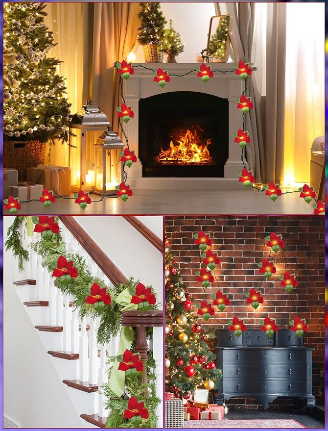 SUNSGNE 8.5FT LED Flower String Lights - Image 6
