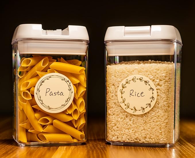 MONEST Waterproof & Oil Resistant Jar & Lid Stickers - Image 7