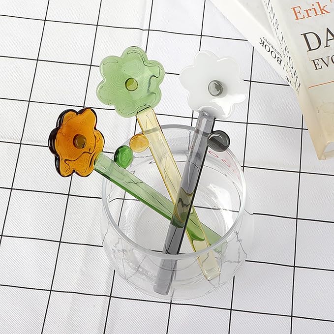 6 Pieces Coffee Spoon, Glass Coffee Stirring Spoons, Espresso Stirring Spoon - Image 4
