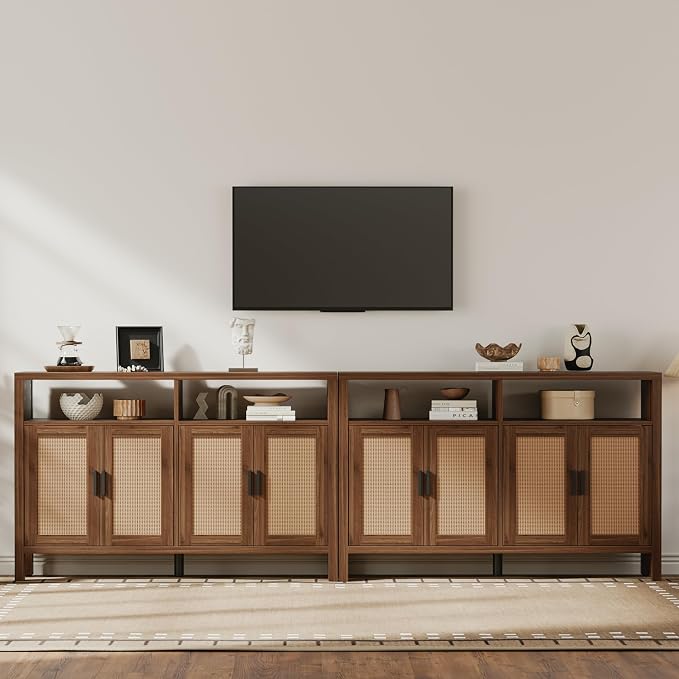 Mericonia Rattan Buffet Cabinet - Image 7