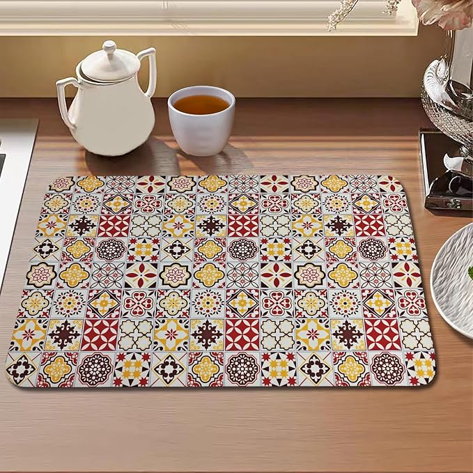 Coffee Mat, 16 x 24 inch Coffee Maker Mat - Image 5