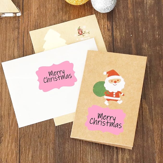 2 x3 Pink Label Stickers, Self-Adhesive Gift Tag Stickers, Write on Blank Labels - Image 7