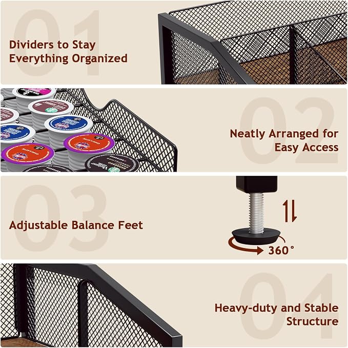 Homsorout Coffee Bar Organizer - Image 5