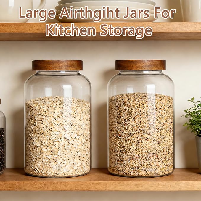 KEYWING 1 Gallon Large Glass Jars - Image 5