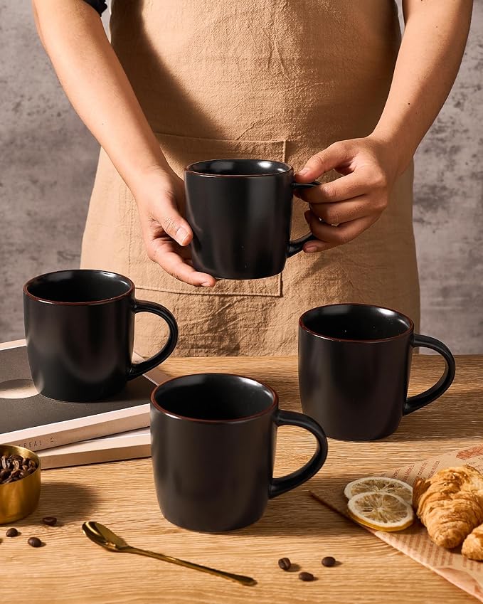 famiware Mercury Coffee Mugs 13 oz, Coffee Mugs Set of 6 - Image 7