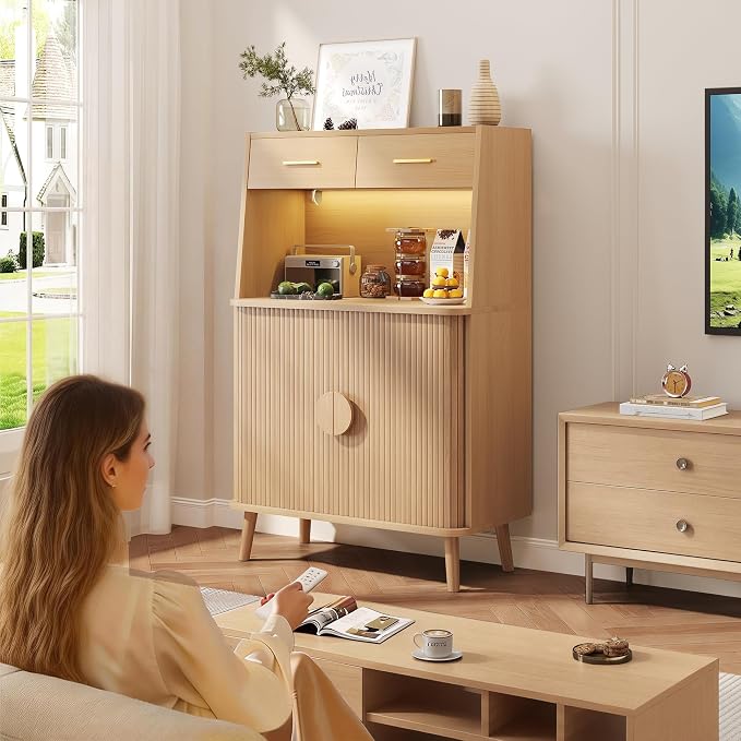 Decofy 47.2" Sideboard Buffet Cabinet - Image 8