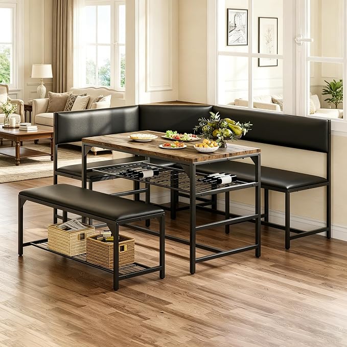 Concho Kitchen Breakfast Nook Table Set by Concho