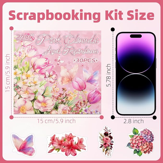 Rose Garden Series Sticker Scrapbooking Supplies - Image 6