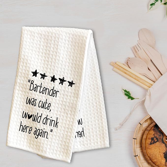 Black & White Kitchen Towels - Image 3
