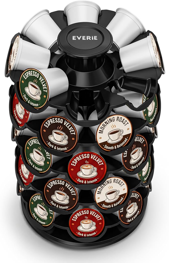 EVERIE Coffee Pod Carousel Organizer by EVERIE