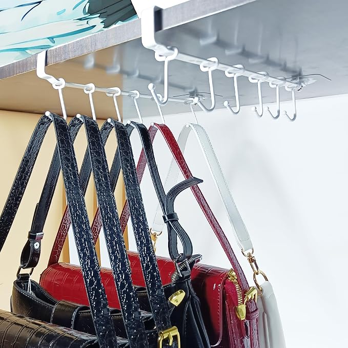 Adjustable Under Cabinet Coffee Mug Holder - Image 4