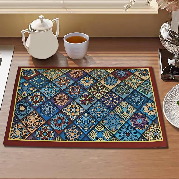 Coffee Mat, 16 x 24 inch Coffee Maker Mat - Image 6