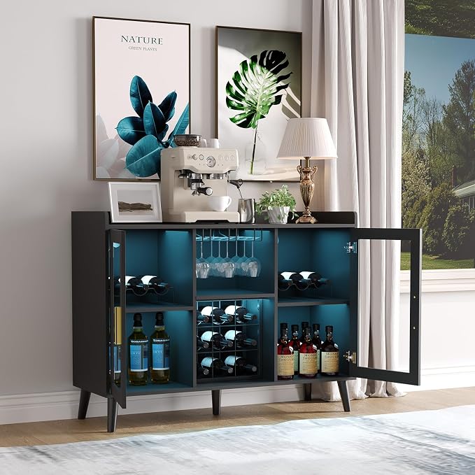 Garvee Modern Wine Bar Cabinet by Garvee