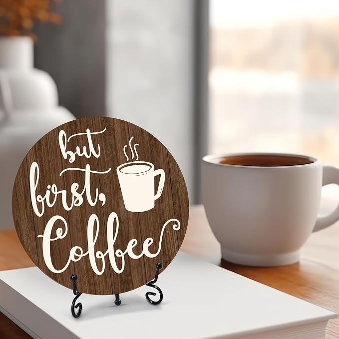 Coffee Bar Sign, Coffee Decorations - Image 3