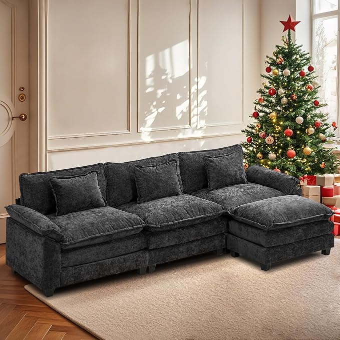Modular Sectional Sofa, Cloud Couch by OQQOEE