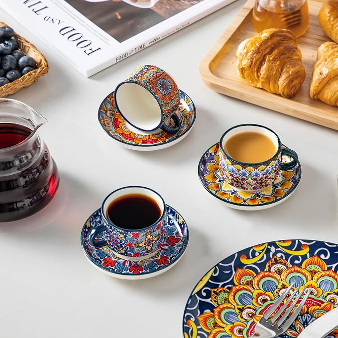 vancasso 2.5 Oz Stackable Espresso Cups - Image 5
