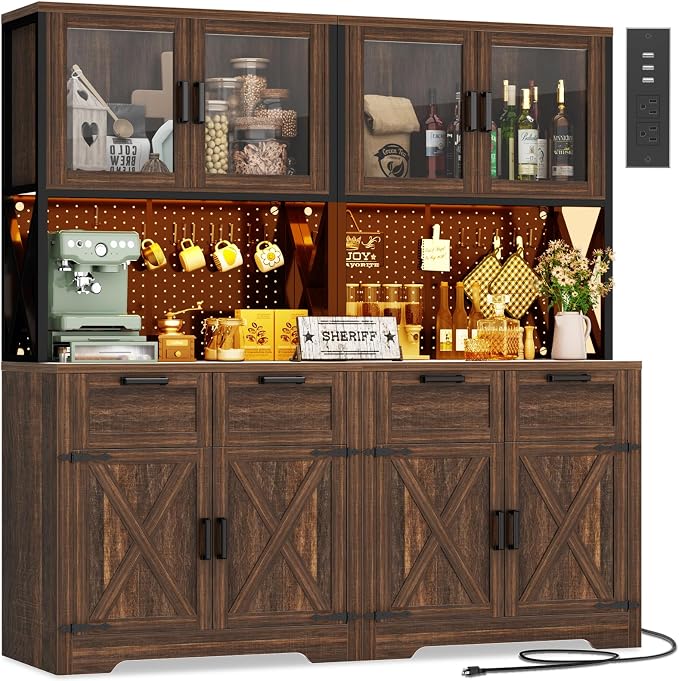 Unikito 71" Tall Kitchen Pantry Storage Cabinet by Unikito