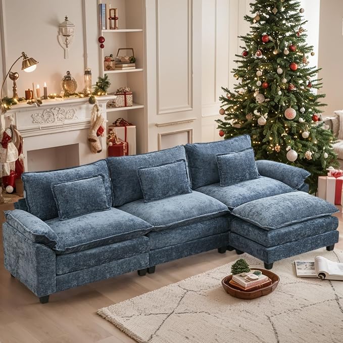 Modular Sectional Sofa, Cloud Couch by OQQOEE