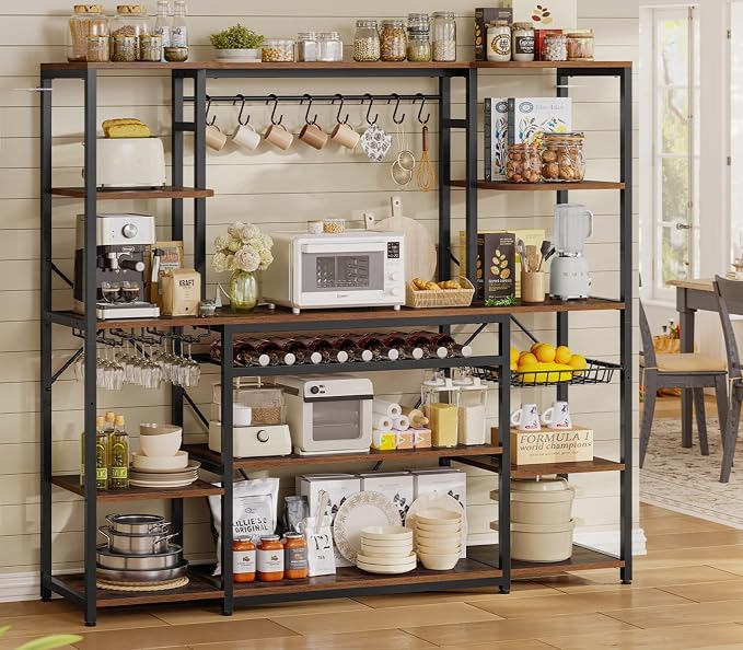 UPOSOJA 62.4in Large Bakers Rack by UPOSOJAWishesYouaNiceDay