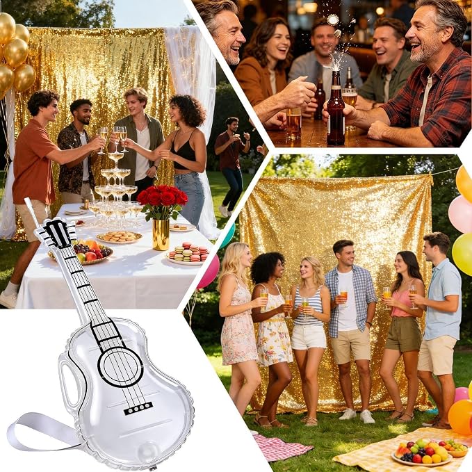 Guitar Whiskey Decanter, Leak-Proof Design, Music Lover Glass Decanter - Image 5
