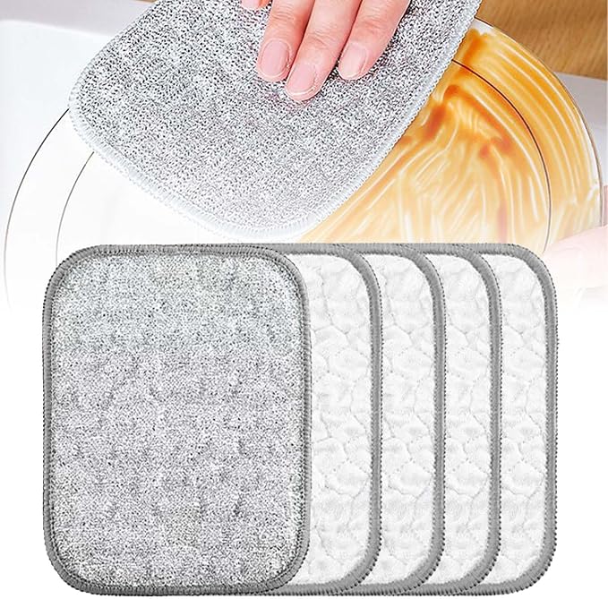 Multipurpose Wire Dishwashing Rags by Viwgnxy