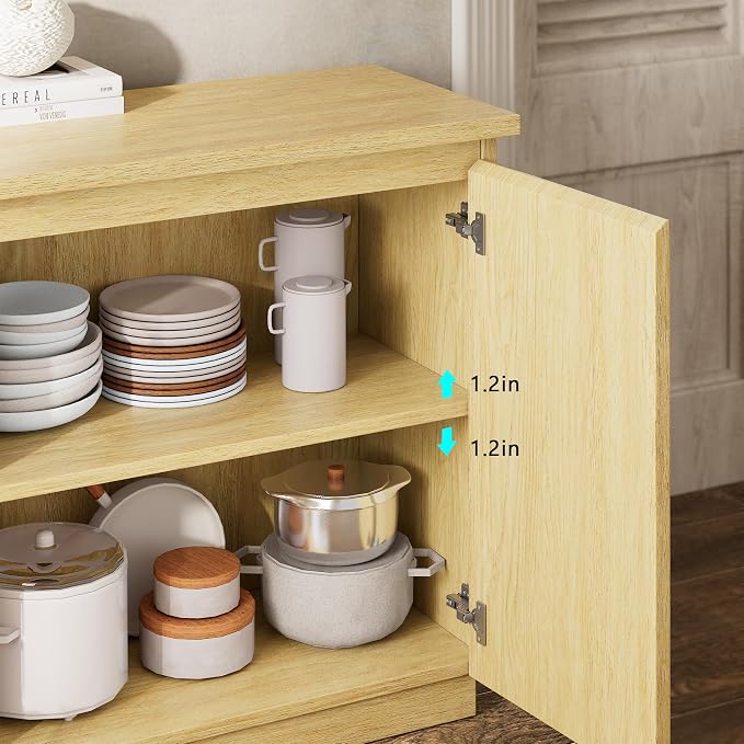 iPormis Sideboard Buffet Cabinet - Image 6