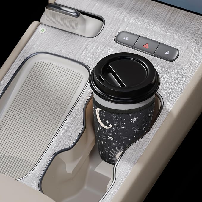 KJQJLY 3 Pack Reusable Iced Coffee Sleeves - Image 6