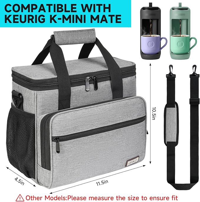 LEFOR·Z Coffee Maker Travel Bag Compatible - Image 5