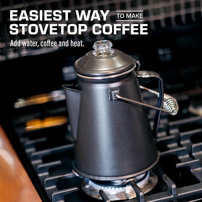 COLETTI Classic Percolator Coffee Pot — The Most Nostalgic Camping Coffee Pot - Image 7