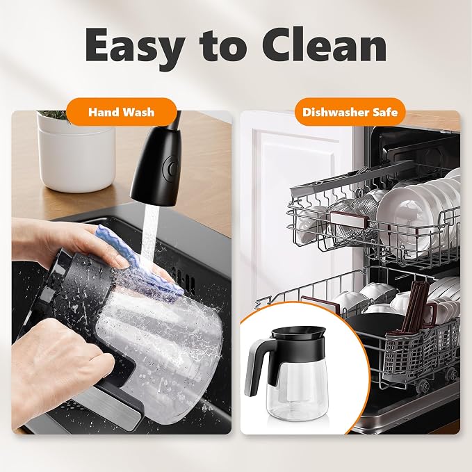 12 Cup Coffee Pot Replacement for Ninja Coffee Maker CFP101 CFP201 CFP301 - Image 6