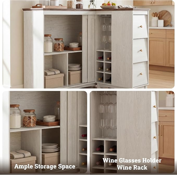 STO'SENSE Corner Bar Cabinet - Image 7