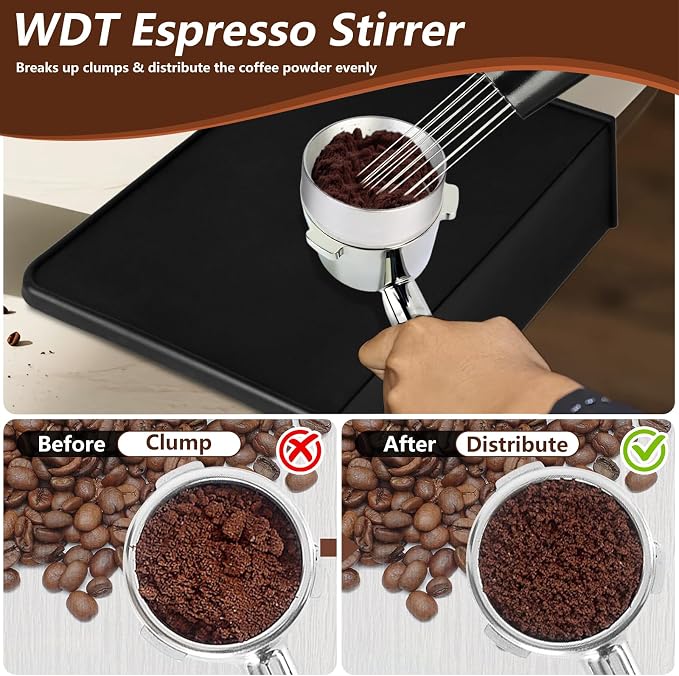Espresso Accessories, Coffee Tamper Tools Set - Image 6