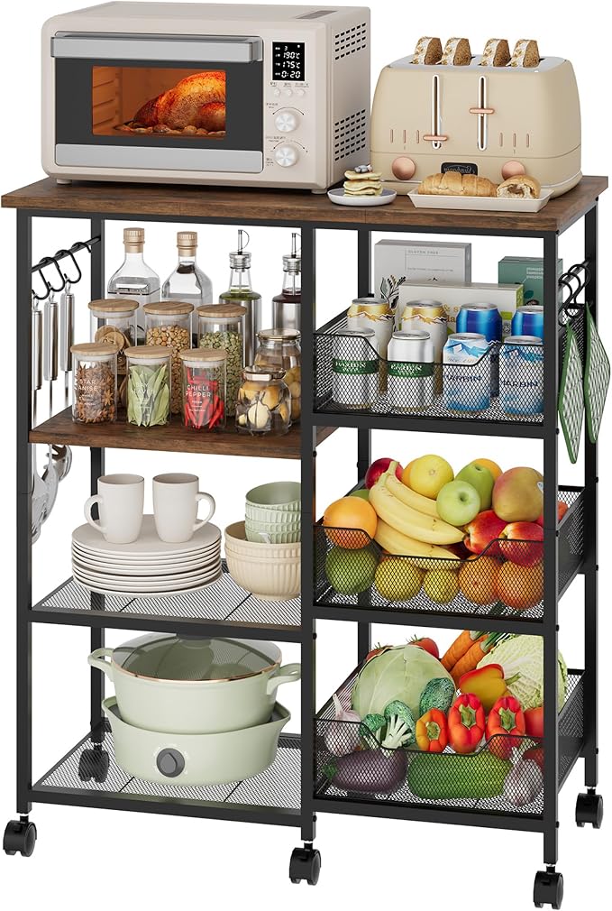 HapiRm Rolling Kitchen Carts - Image 2