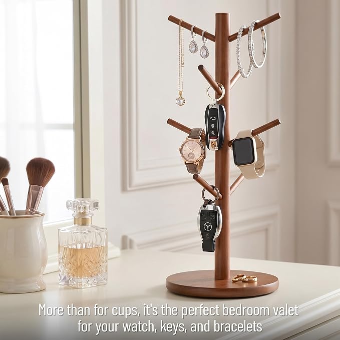 MyLifeUNIT Mug Holder Tree, 360° Rotated Coffee Cup Holder - Image 6