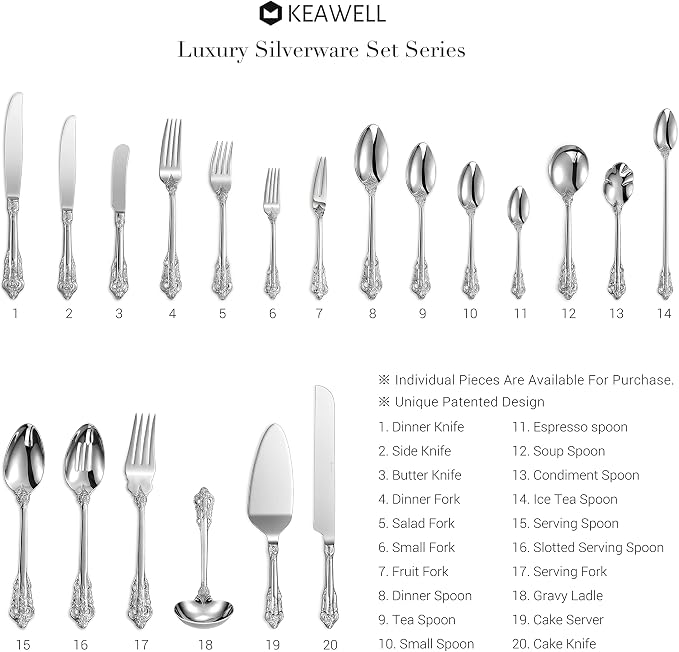 KEAWELL Luxurious 5.1-Inch Espresso Spoons Set - Image 2