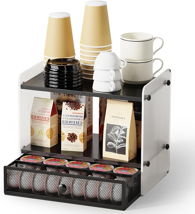 Coffee Bar Organizer by CACHOLIV