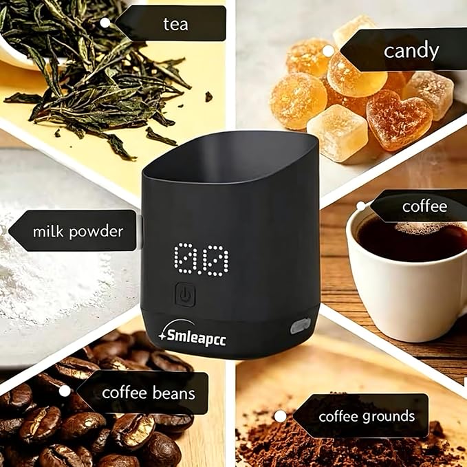 Digital Coffee Dosing Cup with LED Display, 0.1g High Precision Espresso Scale - Image 7