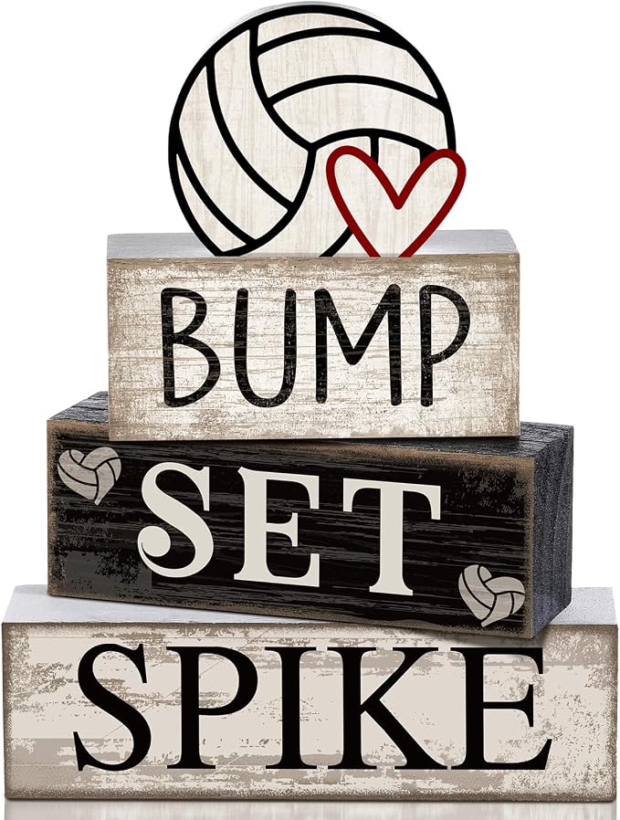Yuntau 4 Pcs Volleyball Centerpieces by Yuntau