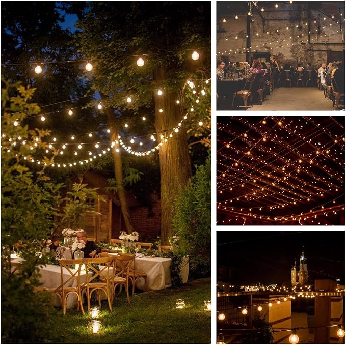 Hometown Evolution, Inc. 100 FT Outdoor LED String Lights - Image 5