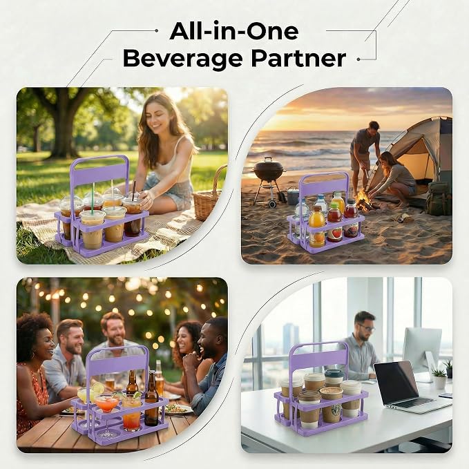 6 Cup Drink Carrier for Delivery - Image 8